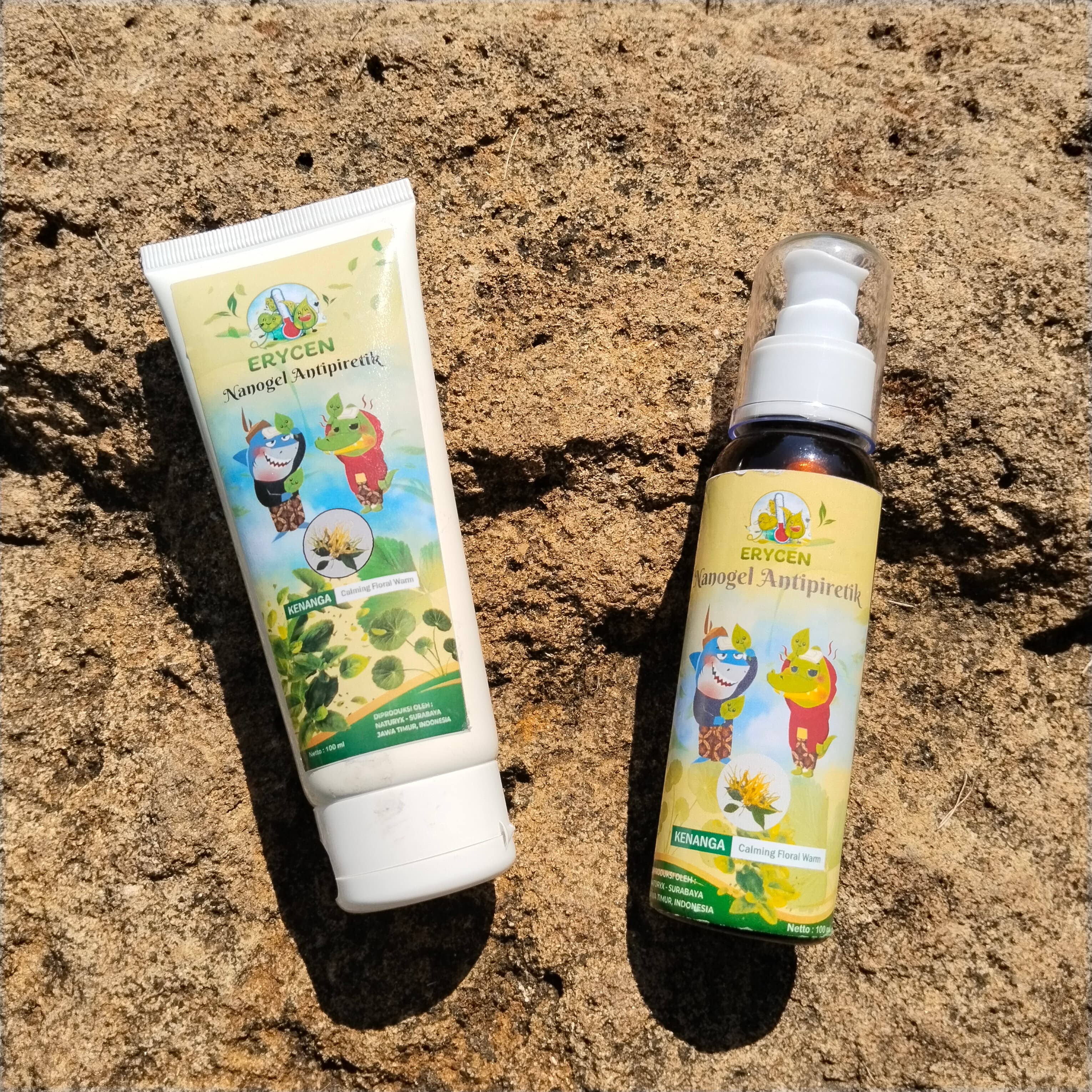 Erycen Nanogel Antipiretik Varian Aroma Kenanga