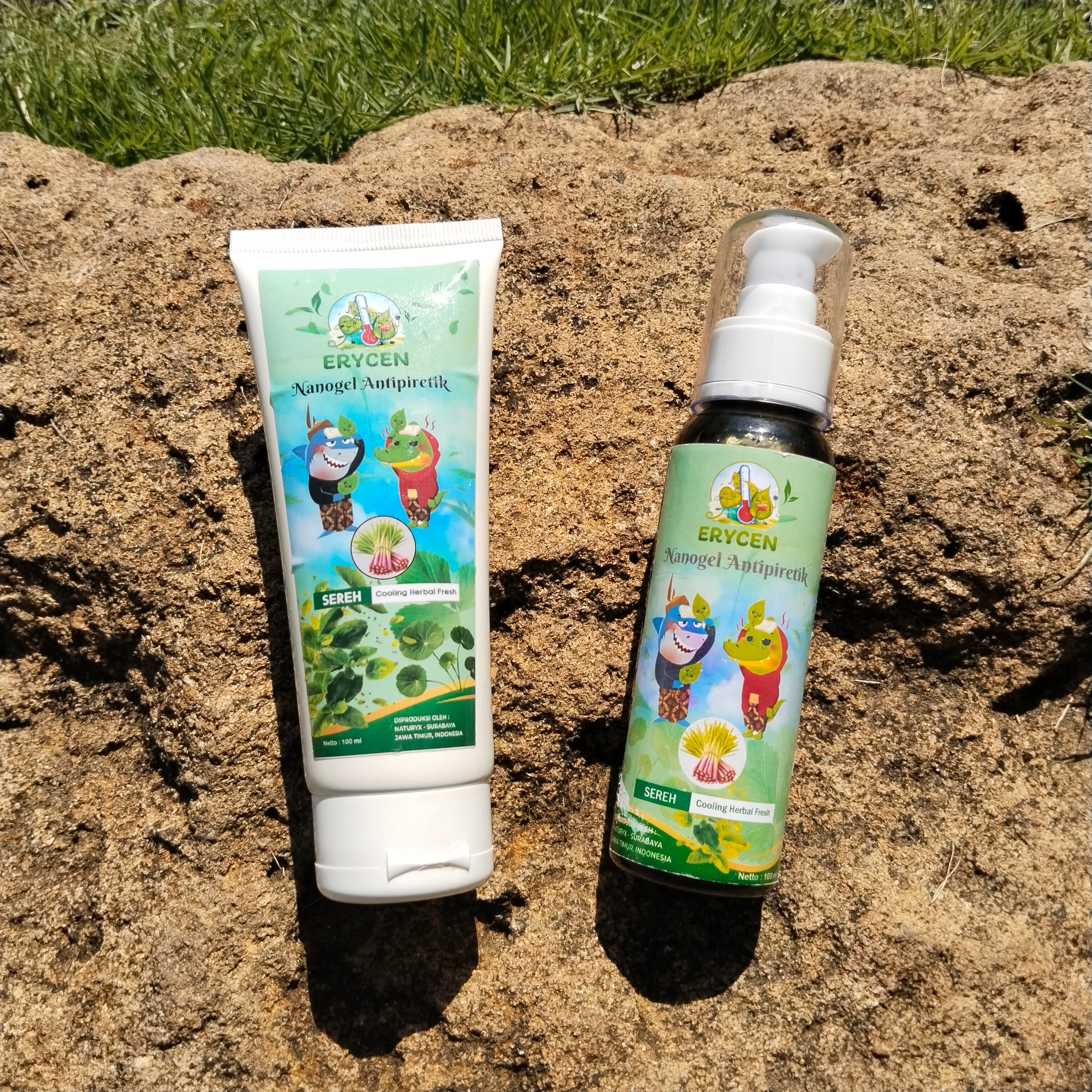 Erycen Nanogel Antipiretik Varian Aroma Sereh Wangi